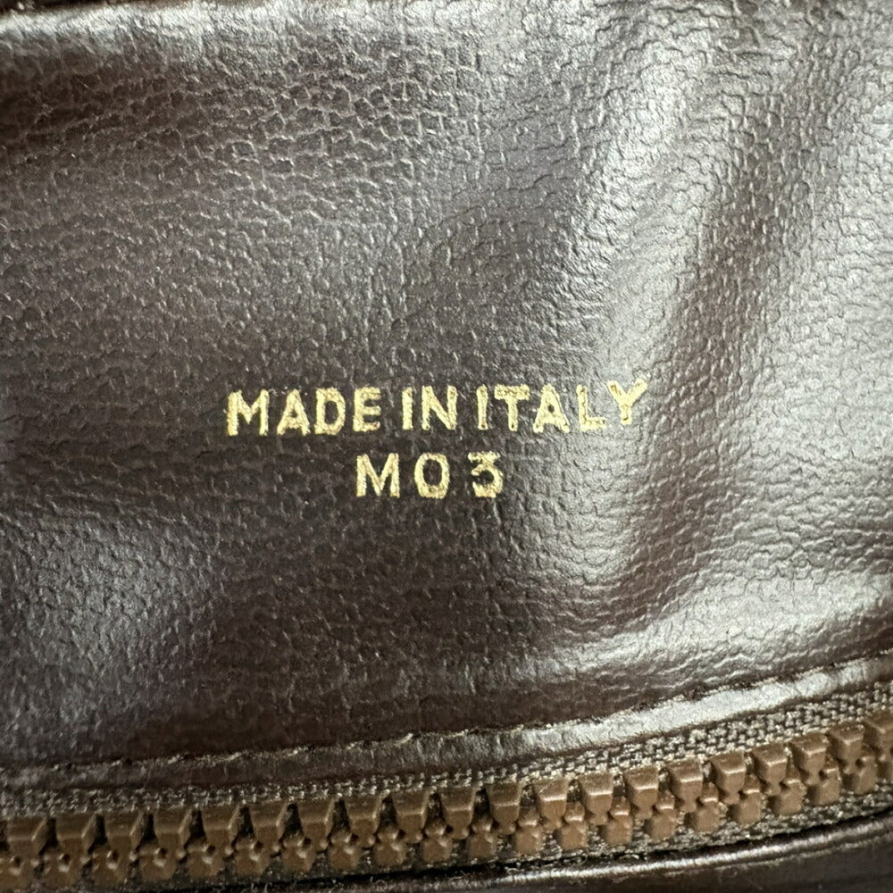 【中古/Bランク】 CELINE セリーヌ レディース バッグ ショルダーバッグ マカダム ベージュ系 レザー シリアルあり マカダム ヴィンテージ