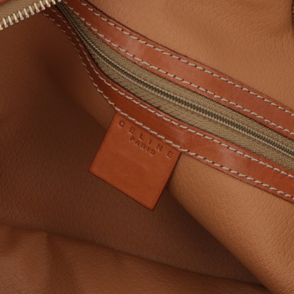 【中古/ABランク】 CELINE セリーヌ レディース バッグ ハンドバッグ マカダム ブラウン系 PVCレザー シリアルあり ヴィンテージ MC97