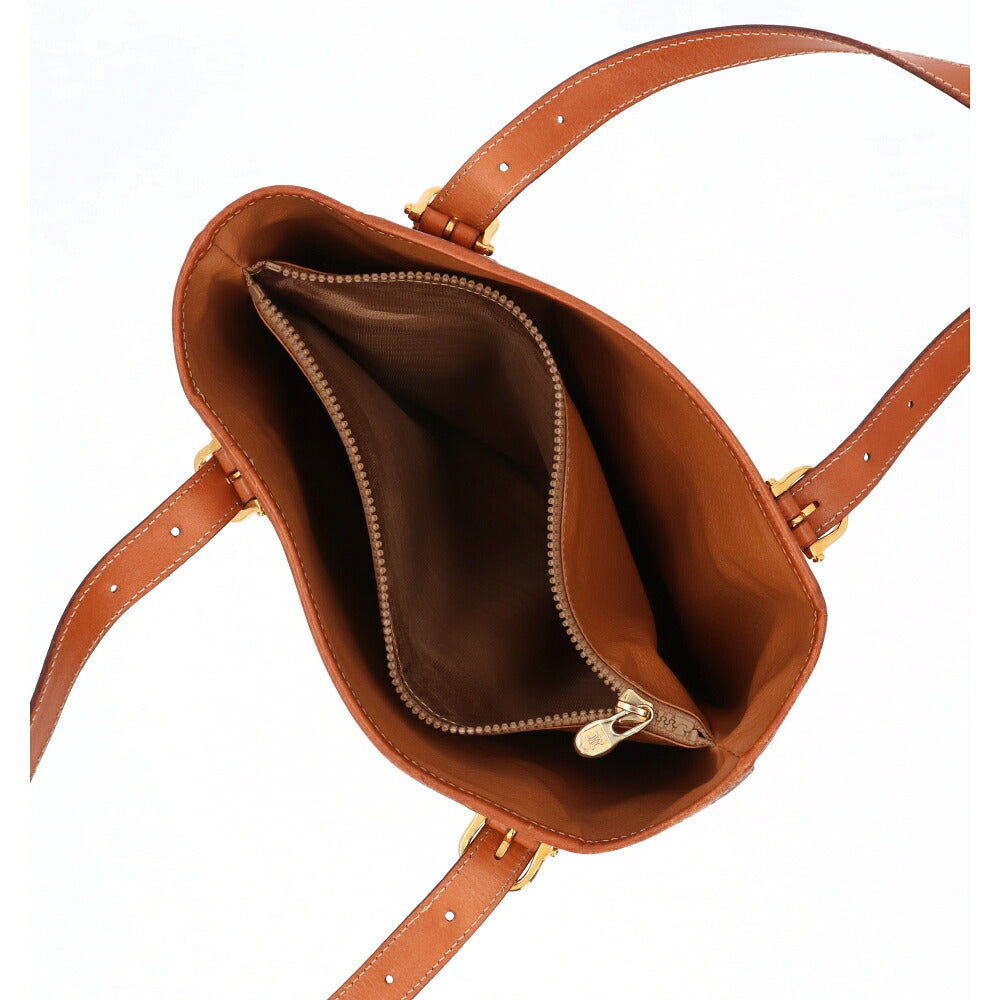 【中古/Bランク】 CELINE セリーヌ レディース バッグ ハンドバッグ マカダム ブラウン系 PVCレザー シリアルあり ヴィンテージ MC97/2