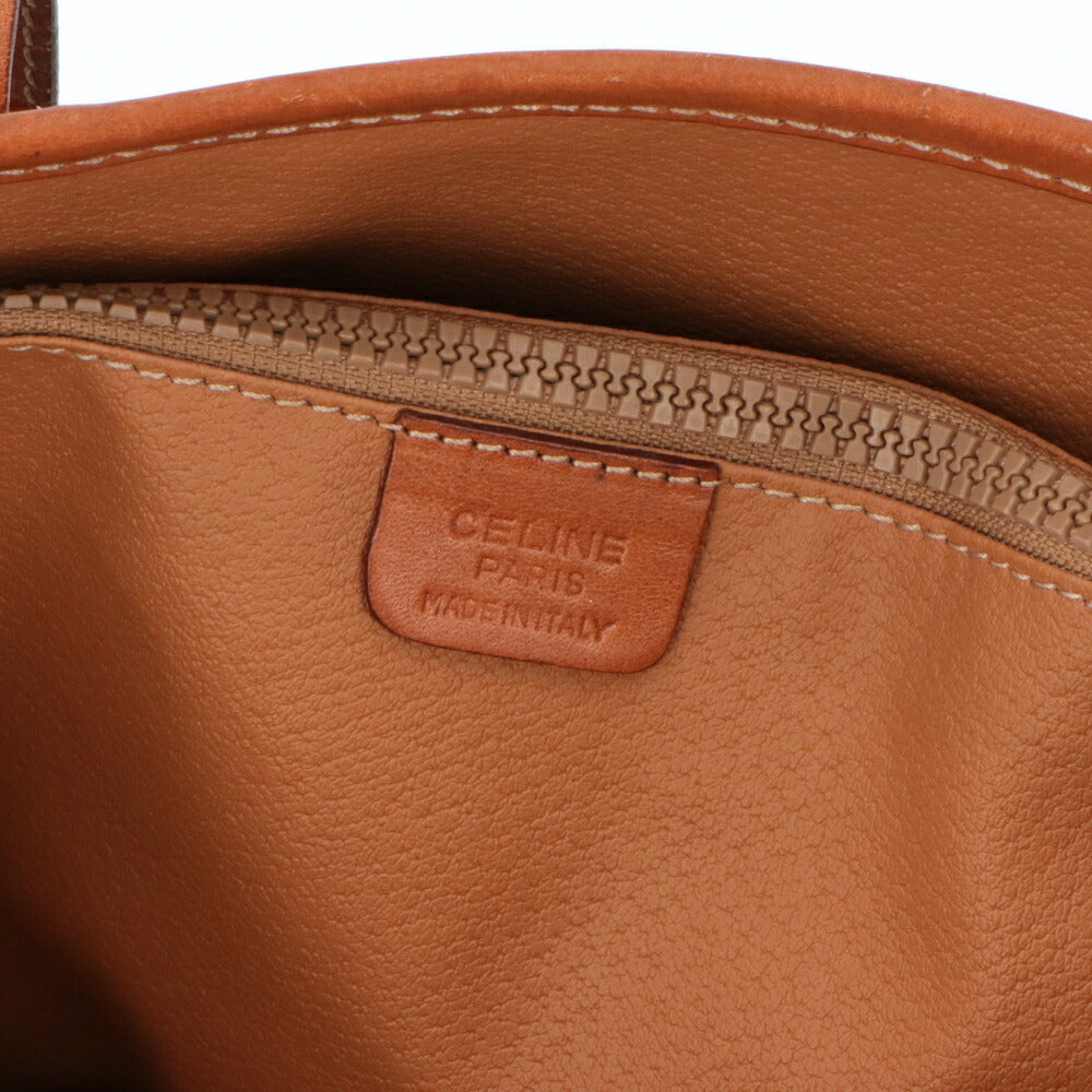 【中古/Bランク】 CELINE セリーヌ レディース バッグ ハンドバッグ マカダム ブラウン系 PVCレザー シリアルあり ヴィンテージ MC97/2