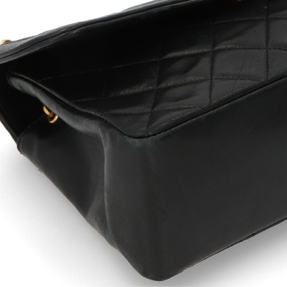 【中古/ABランク】CHANEL シャネル レディース ショルダーバッグ マトラッセ ブラック ラムスキン シリアルあり ヴィンテージ チェーンバッグ