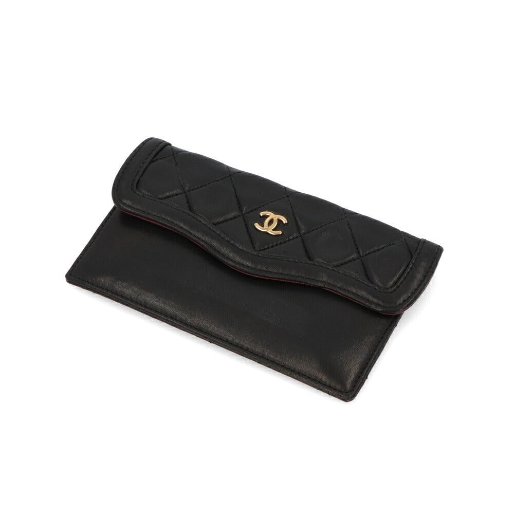 【中古/ABランク】CHANEL シャネル レディース ショルダーバッグ マトラッセ ブラック ラムスキン シリアルあり ヴィンテージ チェーンバッグ