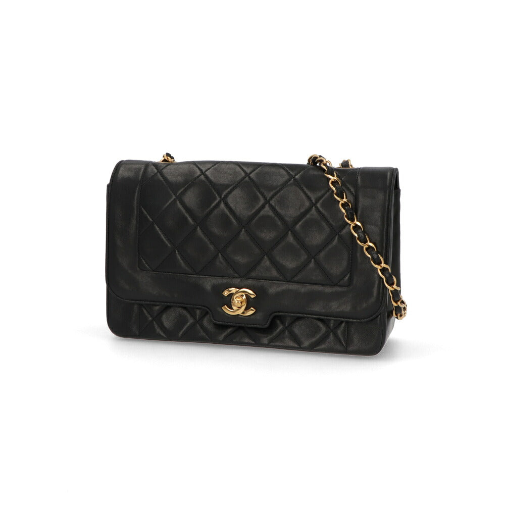 【中古/ABランク】 CHANEL シャネル レディース バッグ ショルダーバッグ マトラッセ ブラック チェーンショルダー