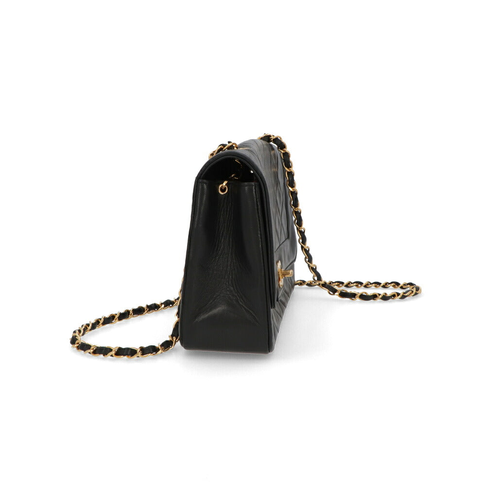 【中古/ABランク】 CHANEL シャネル レディース バッグ ショルダーバッグ マトラッセ ブラック チェーンショルダー