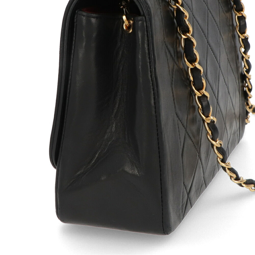 【中古/ABランク】 CHANEL シャネル レディース バッグ ショルダーバッグ マトラッセ ブラック チェーンショルダー
