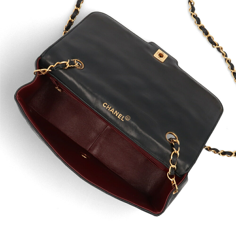 【中古/ABランク】 CHANEL シャネル レディース バッグ ショルダーバッグ マトラッセ ブラック チェーンショルダー