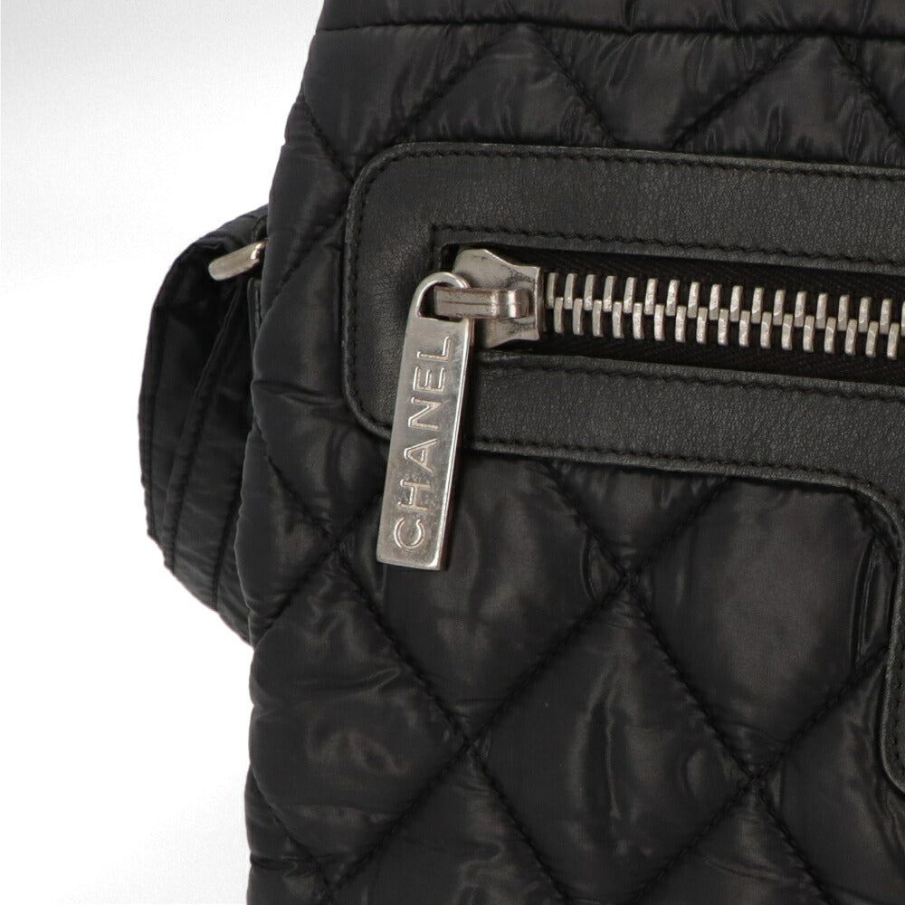 【中古/Bランク】 CHANEL シャネル レディース バッグ ショルダーバッグ コココクーンメッセンジャーPM ブラック ナイロン シリアルあり コココクーン A48616