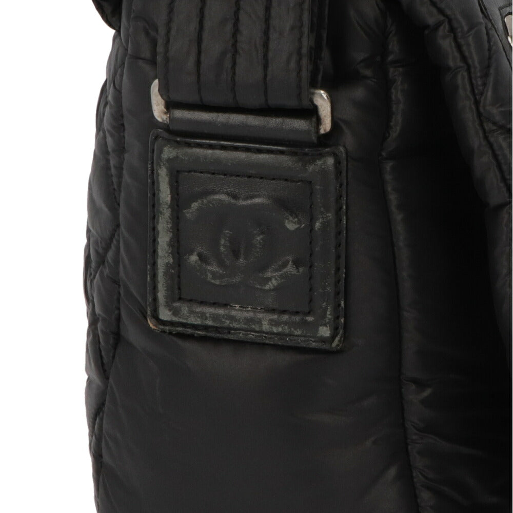 【中古/Bランク】 CHANEL シャネル レディース バッグ ショルダーバッグ コココクーンメッセンジャーPM ブラック ナイロン シリアルあり コココクーン A48616