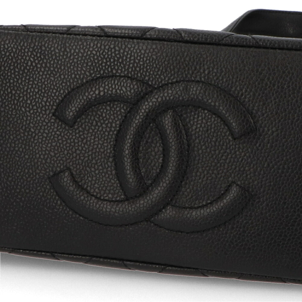 【中古/Bランク】 CHANEL シャネル レディース バッグ トートバッグ マトラッセ ブラック キャビアスキン シリアルあり マトラッセ