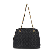【中古/Bランク】 CHANEL シャネル レディース バッグ ショルダーバッグ マトラッセ ネイビー キャビアスキン シリアルあり ココマーク チェーンショルダー