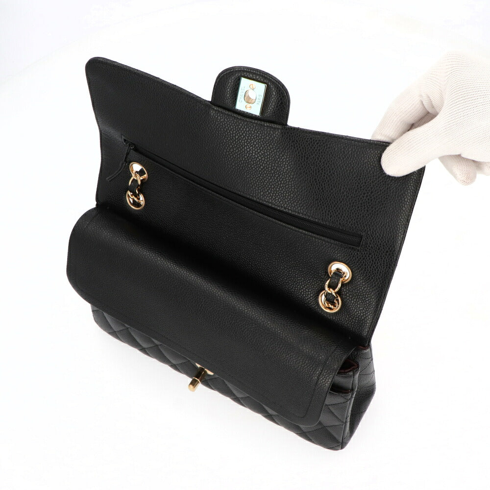 【中古/Aランク】 CHANEL シャネル レディース バッグ ショルダーバッグ マトラッセ25 ブラック チェーンショルダー A01112