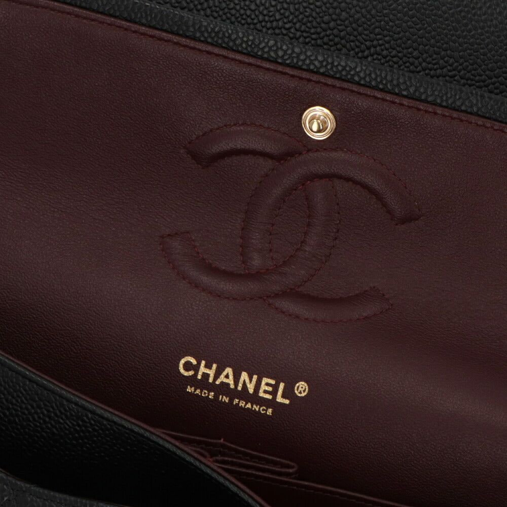 【中古/Aランク】 CHANEL シャネル レディース バッグ ショルダーバッグ マトラッセ25 ブラック チェーンショルダー A01112