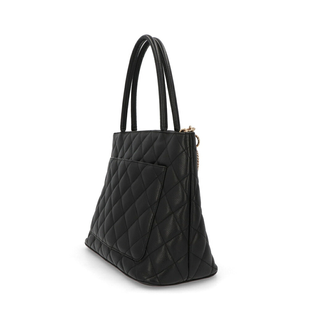 【中古/ABランク】 CHANEL シャネル レディース バッグ トートバッグ 復刻トート ブラック キャビアスキン シリアルあり ヴィンテージ ココクーン A01804