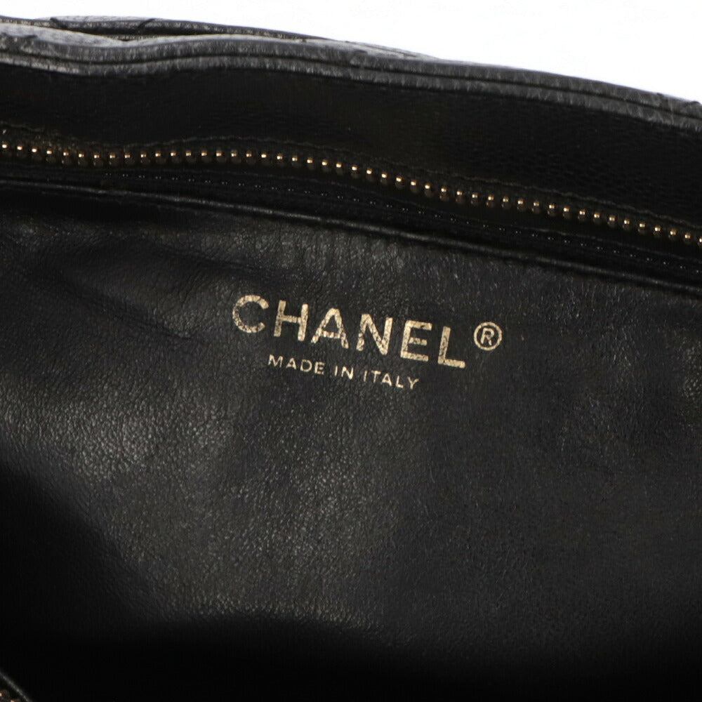 【中古/ABランク】 CHANEL シャネル レディース バッグ トートバッグ 復刻トート ブラック キャビアスキン シリアルあり ヴィンテージ ココクーン A01804