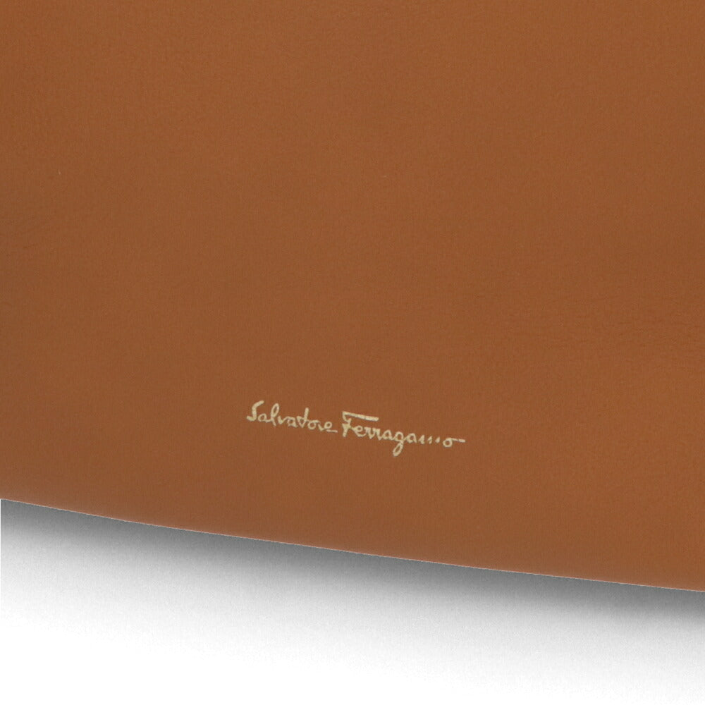 【中古/Aランク】 FERRAGAMO フェラガモ レディース バッグ トートバッグ キャメル チェーン 大容量 21 F027