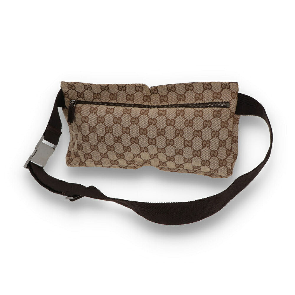 【中古/BCランク】 GUCCI グッチ ユニセックス バッグ ボディバッグ・ウエストポーチ ブラウン系 中古 ヴィンテージ GGキャンバス 28566