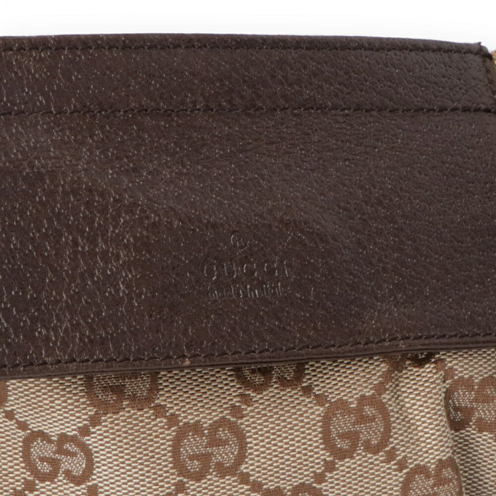 【中古/BCランク】 GUCCI グッチ ユニセックス バッグ ボディバッグ・ウエストポーチ ブラウン系 中古 ヴィンテージ GGキャンバス 28566