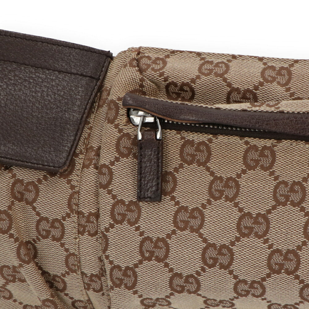【中古/BCランク】 GUCCI グッチ ユニセックス バッグ ボディバッグ・ウエストポーチ ブラウン系 中古 ヴィンテージ GGキャンバス 28566