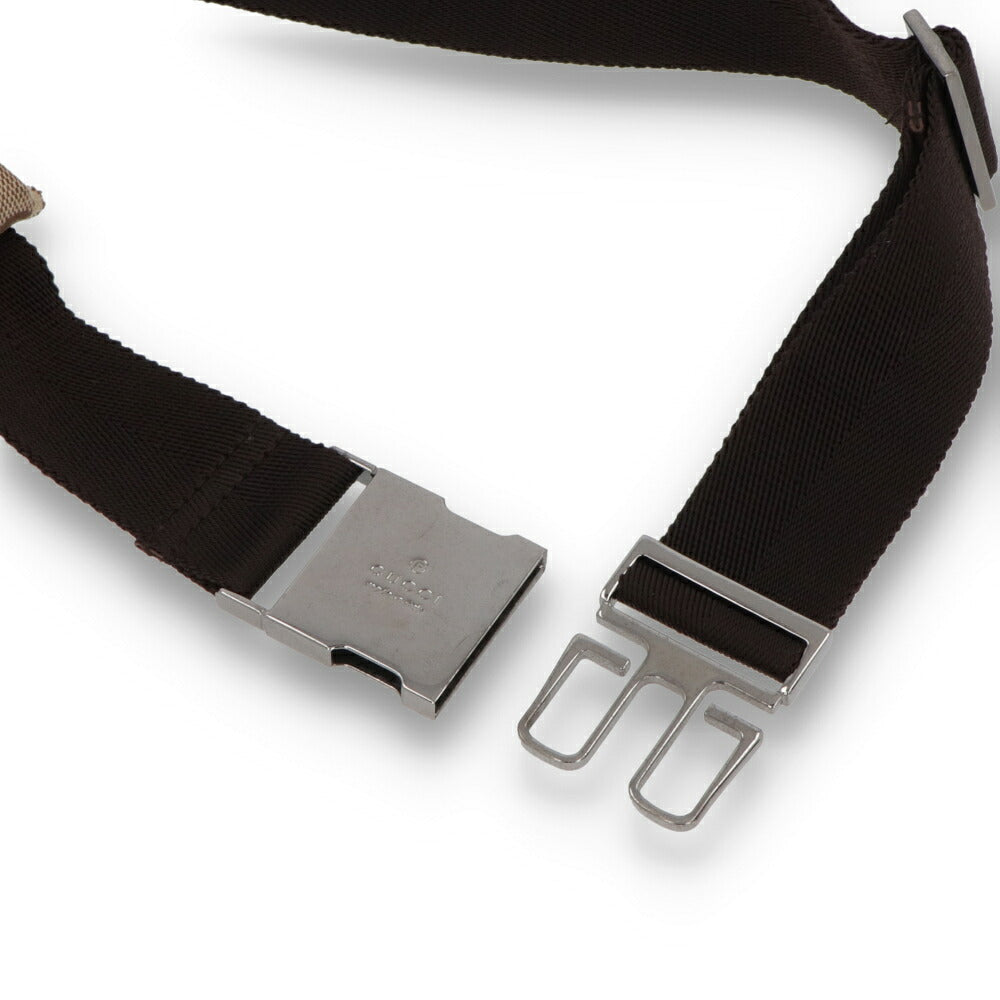 【中古/BCランク】 GUCCI グッチ ユニセックス バッグ ボディバッグ・ウエストポーチ ブラウン系 中古 ヴィンテージ GGキャンバス 28566