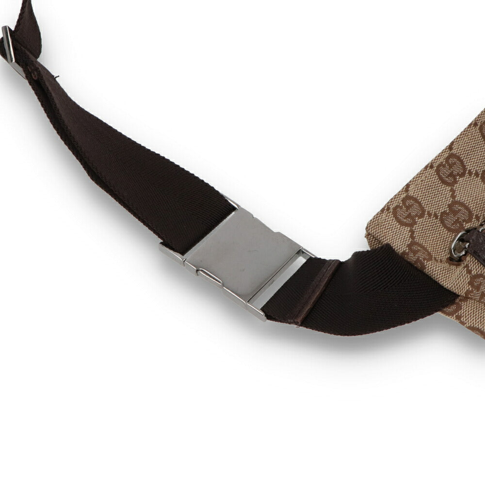 【中古/BCランク】 GUCCI グッチ ユニセックス バッグ ボディバッグ・ウエストポーチ ブラウン系 中古 ヴィンテージ GGキャンバス 28566