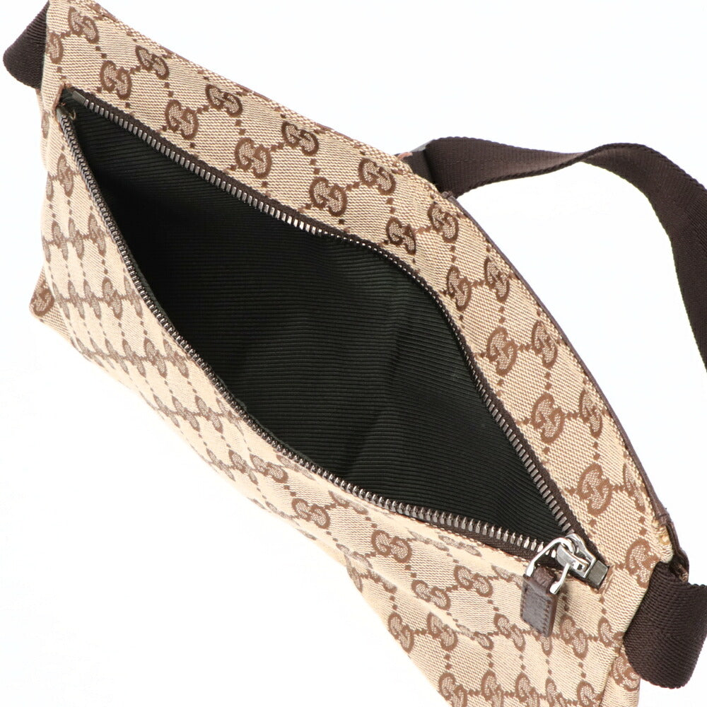 【中古/BCランク】 GUCCI グッチ ユニセックス バッグ ボディバッグ・ウエストポーチ ブラウン系 中古 ヴィンテージ GGキャンバス 28566