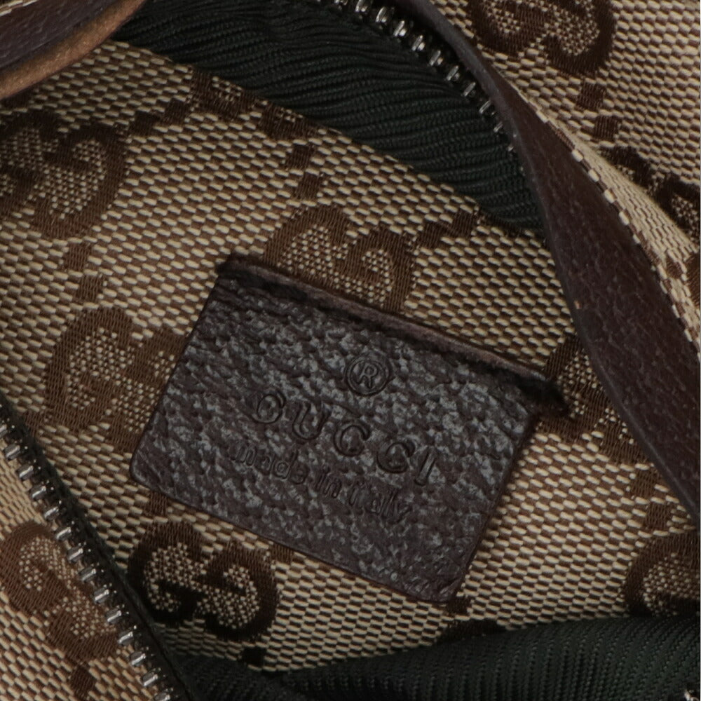 【中古/BCランク】 GUCCI グッチ ユニセックス バッグ ボディバッグ・ウエストポーチ ブラウン系 中古 ヴィンテージ GGキャンバス 28566