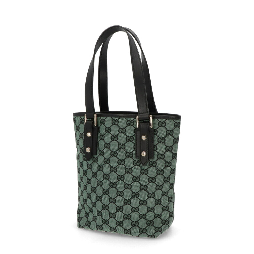 【中古/Aランク】 GUCCI グッチ レディース バッグ トートバッグ グリーン系 ミニトート 総柄 257250 F408G