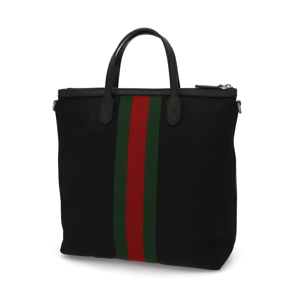 【中古/Aランク】 GUCCI グッチ レディース バッグ トートバッグ OPHIDIA CANVAS ブラック系 シリアルあり オフィディア トートバッグ 619751