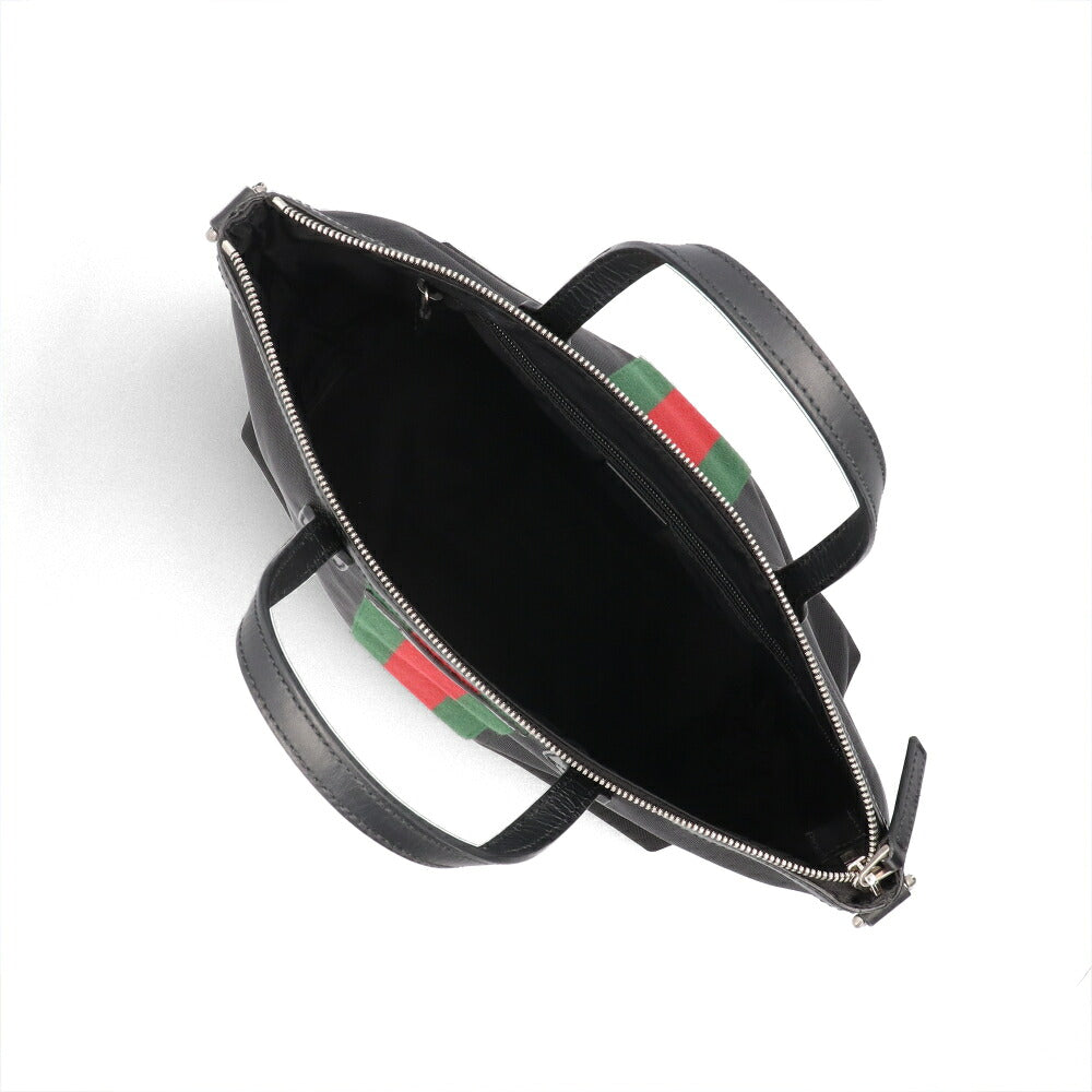 【中古/Aランク】 GUCCI グッチ レディース バッグ トートバッグ OPHIDIA CANVAS ブラック系 シリアルあり オフィディア トートバッグ 619751