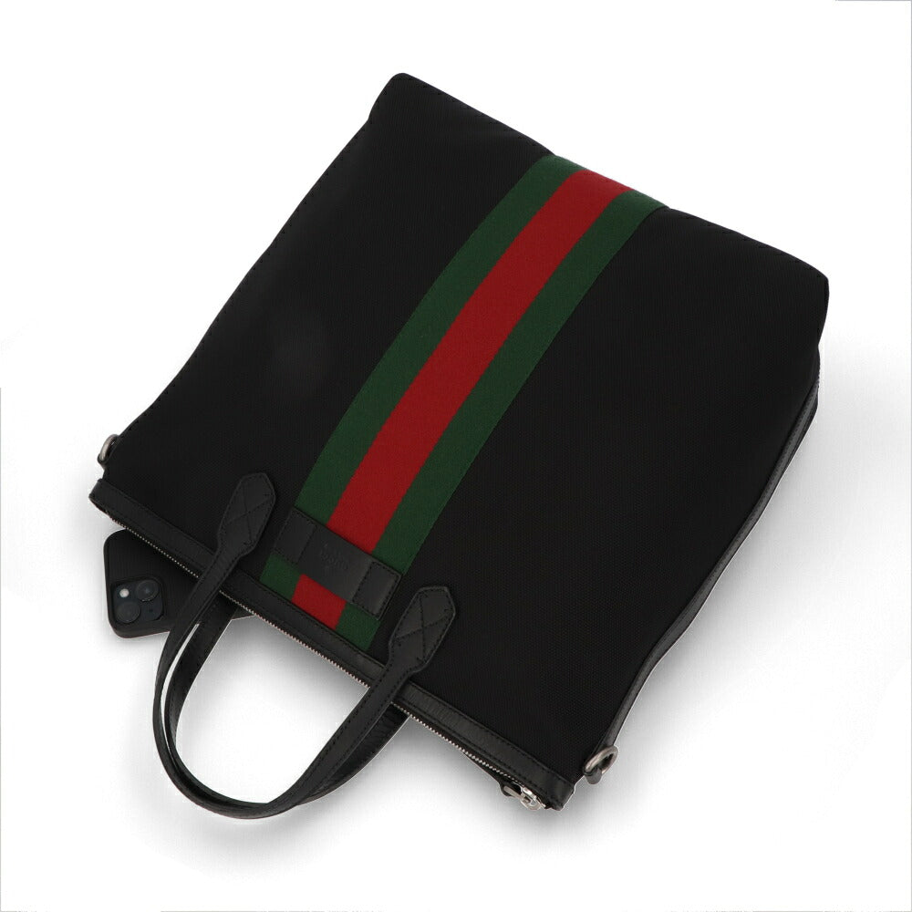 【中古/Aランク】 GUCCI グッチ レディース バッグ トートバッグ OPHIDIA CANVAS ブラック系 シリアルあり オフィディア トートバッグ 619751