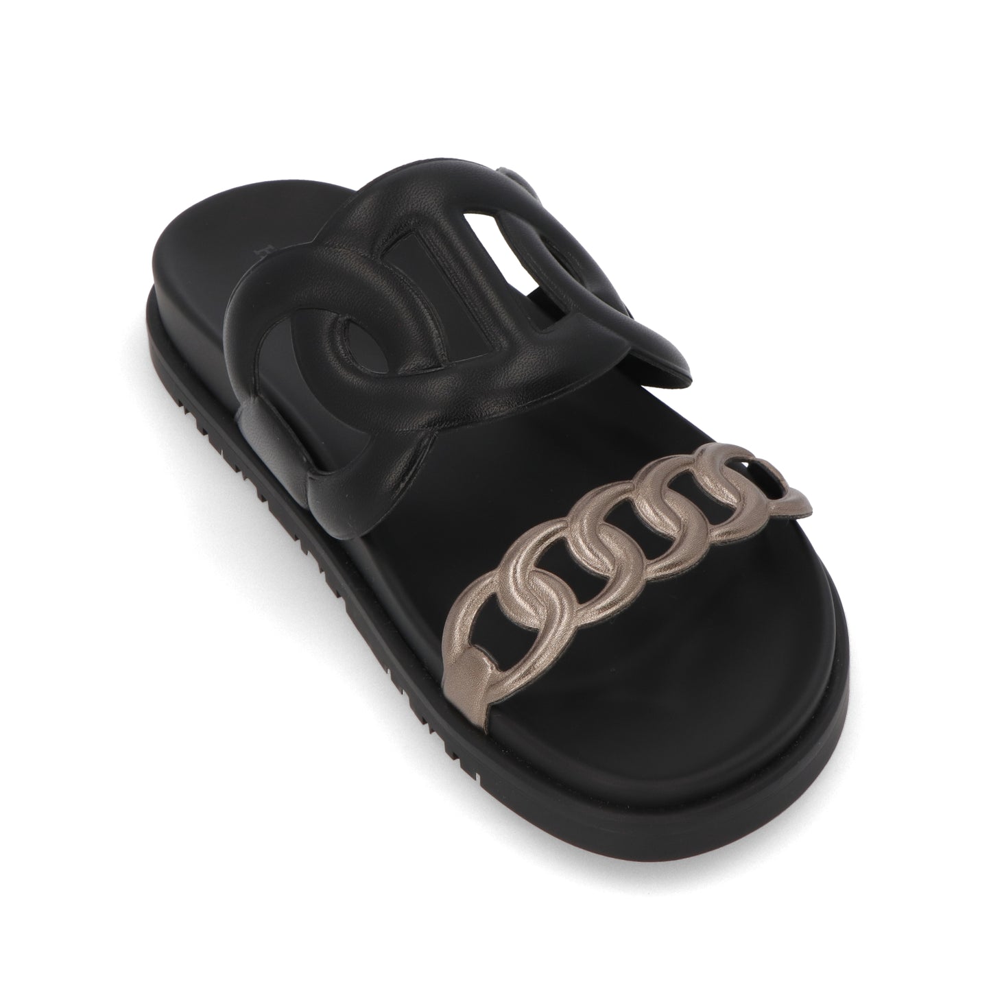 エルメス シューズ サンダル ヒールなし エクストラ ブラック