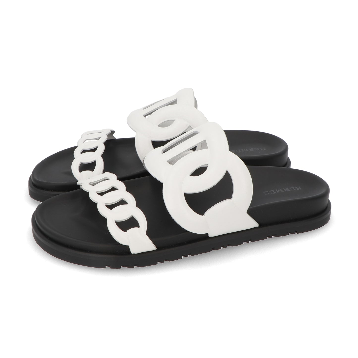 エルメス シューズ サンダル ヒールなし エクストラ ホワイト