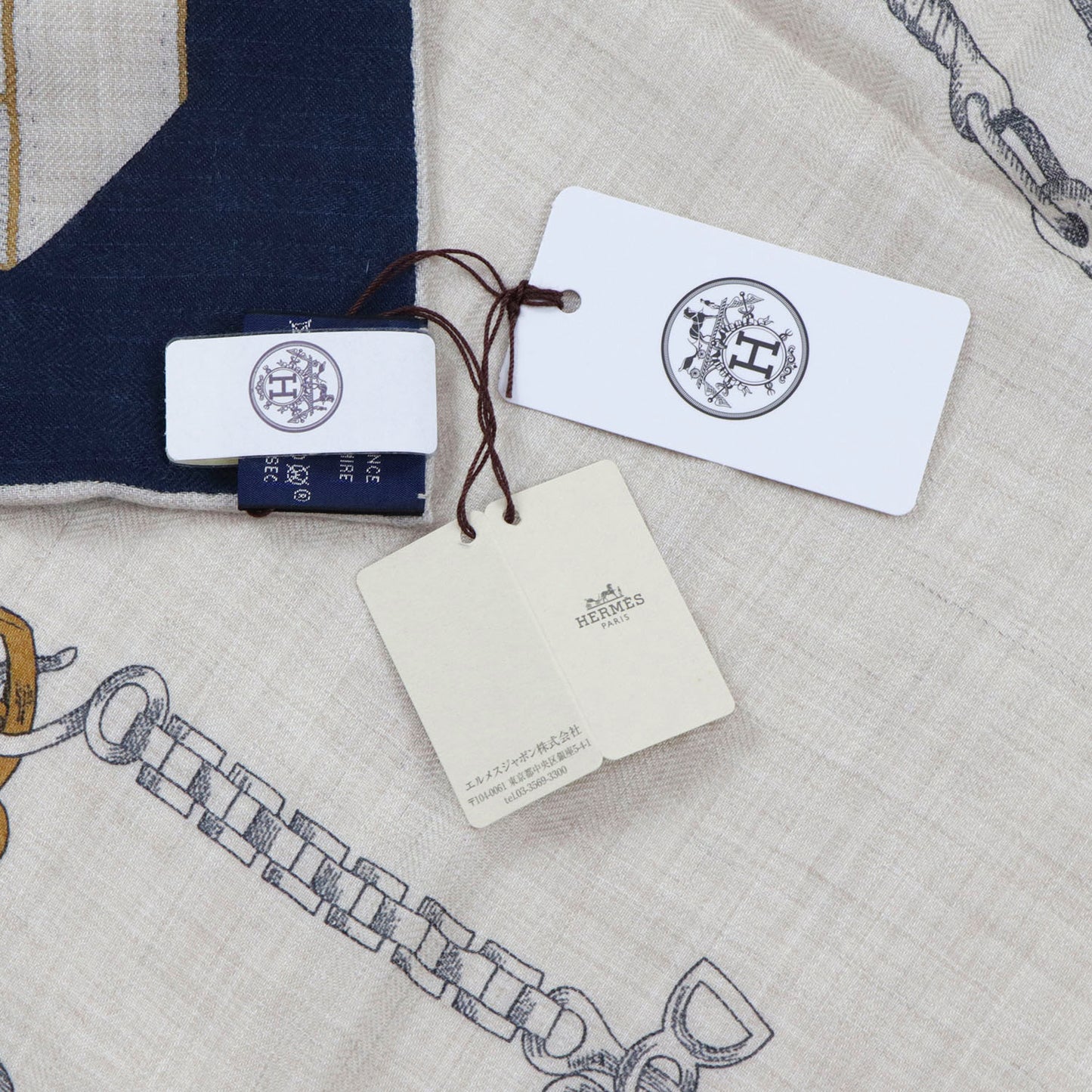 エルメス ストール カシシル140 Chevaux Dechaines