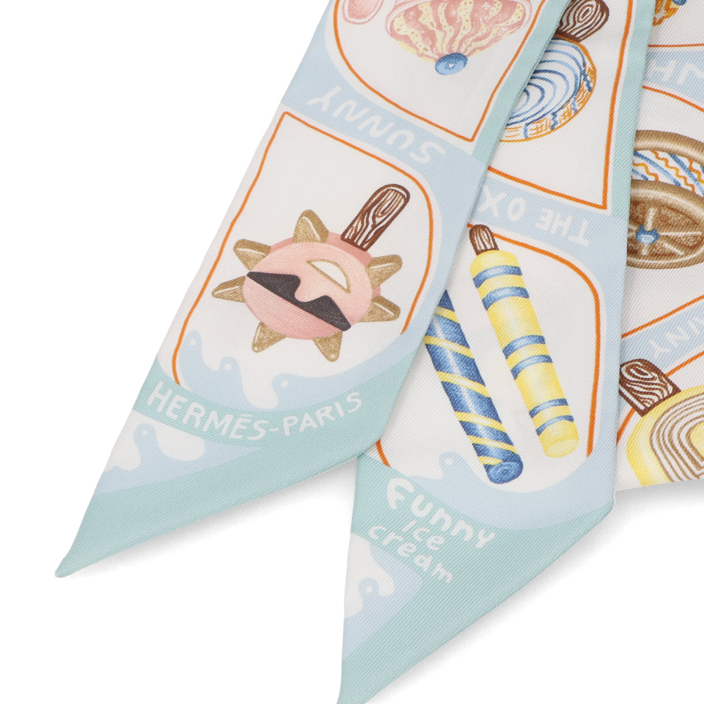 エルメス ツイリー Funny Ice Cream ファニーアイスクリーム