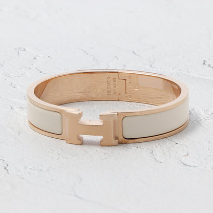 エルメス ブレスレット クリックH PM クレーム ローズゴールド