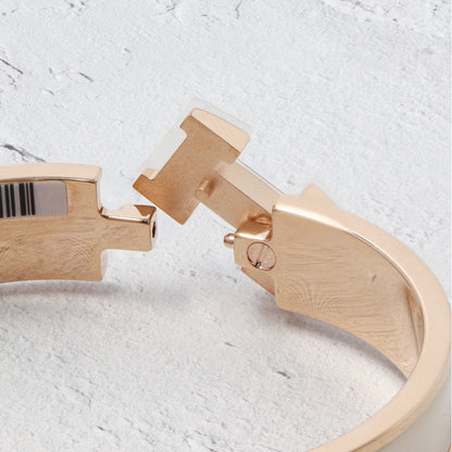 エルメス ブレスレット クリックH PM クレーム ローズゴールド