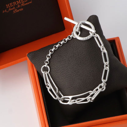HERMES シェーヌダンクル パンク ブレスレット シルバー925