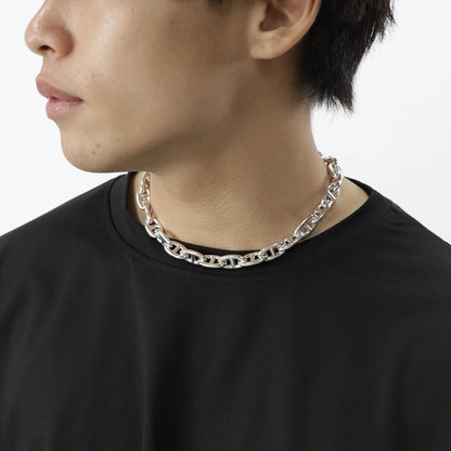 HERMES シェーヌダンクル ネックレス GM シルバー925