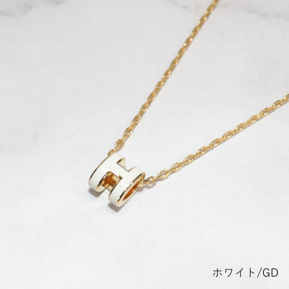 エルメス HERMES アクセサリー POP Hミニ ネックレス レディース ベージュ ピンク ブラウン マロングラッセ ローズドラジェ ニューゴールド ホワイト