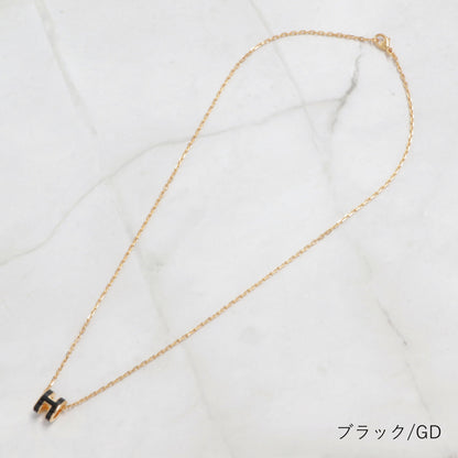 エルメス HERMES アクセサリー POP Hミニ ネックレス レディース ベージュ ピンク ブラウン マロングラッセ ローズドラジェ ニューゴールド ホワイト