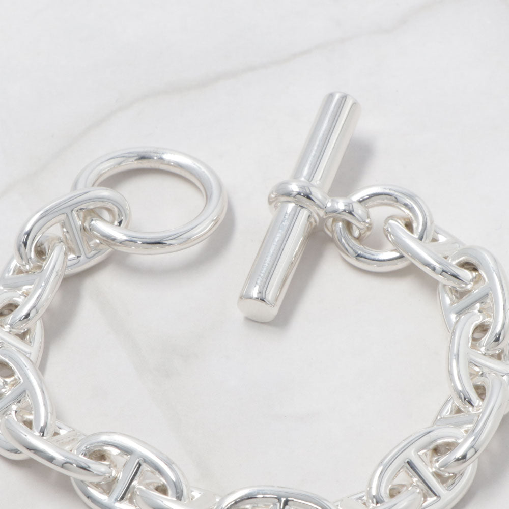 HERMES シェーヌダンクル MM ブレスレット シルバー925