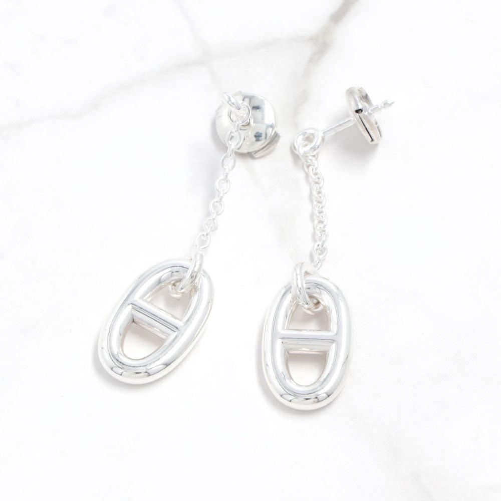 HERMES ファランドールピアス シルバー925 1000