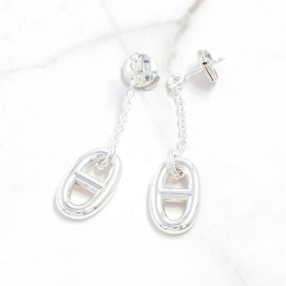 HERMES ファランドールピアス シルバー925 1000