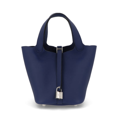 エルメス ピコタンロックPMブルーサフィール シルバー金具