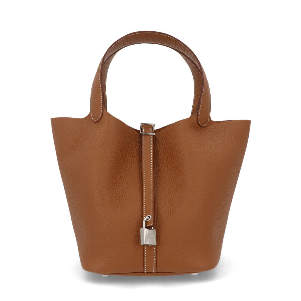 エルメス ピコタンロックMM ゴールド シルバー金具