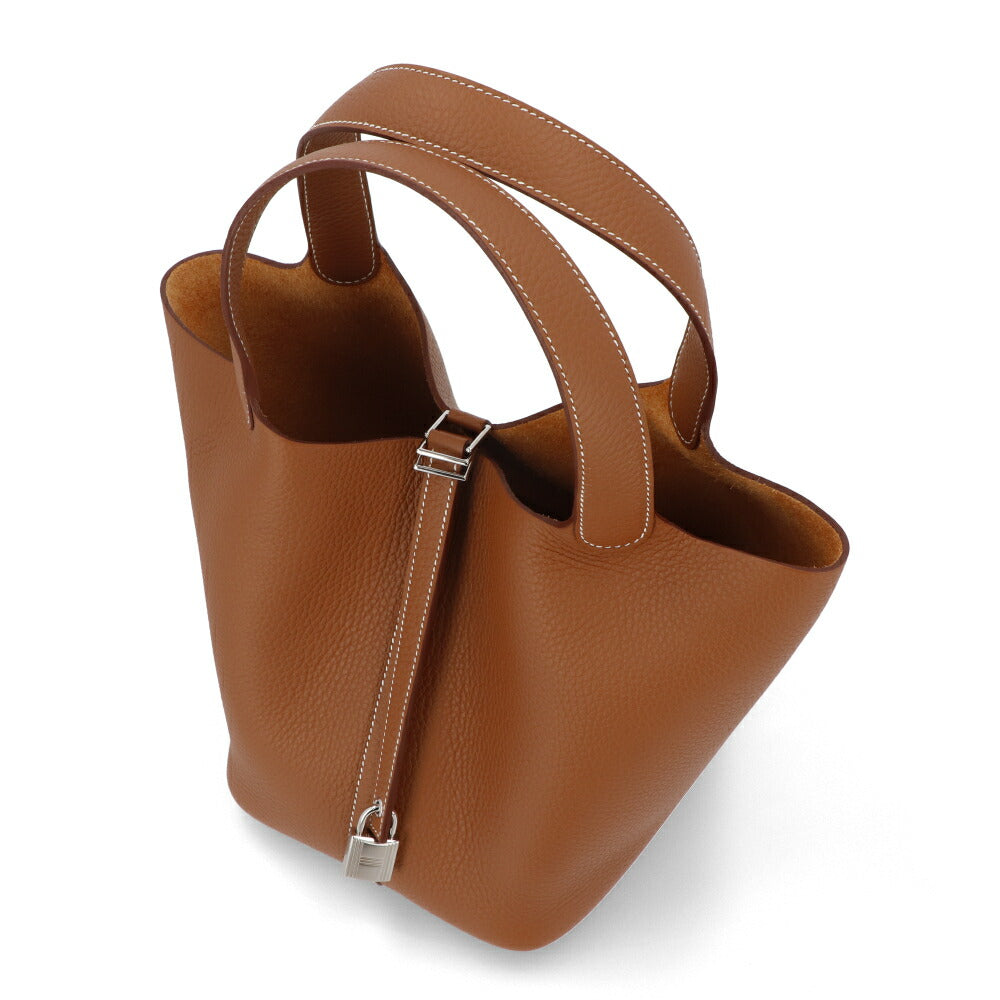 エルメス ピコタンロックMM ゴールド シルバー金具