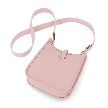 エルメス HERMES バッグ エヴリン エブリン TPM 16 ミニ アマゾン バンドリエール ローズサクラ ライト ピンク 薄ピンク シルバー金具 トリヨンクレマンス W刻印 レディース ショルダーバッグ 定番 シンプル