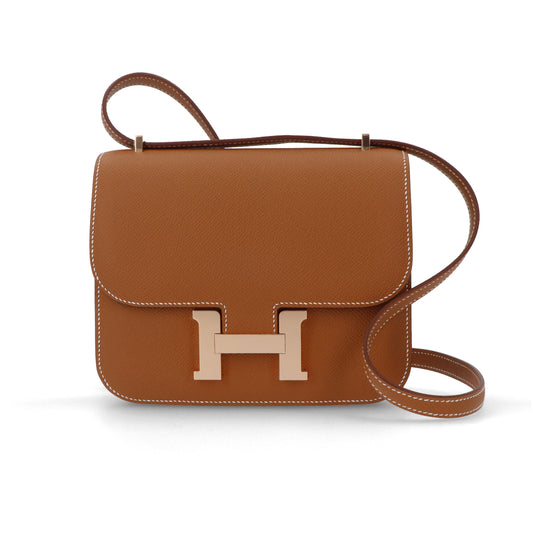 エルメス コンスタンスミニ ゴールド ローズゴールド金具