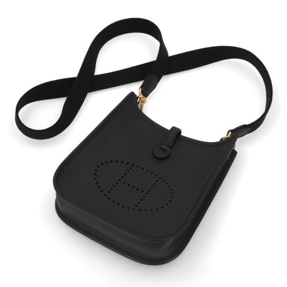 HERMES エヴリンTPM ブラック ゴールド金具 トリヨンクレマンス
