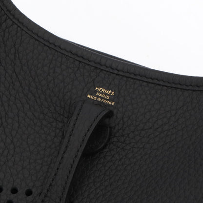 HERMES エヴリンTPM ブラック ゴールド金具 トリヨンクレマンス
